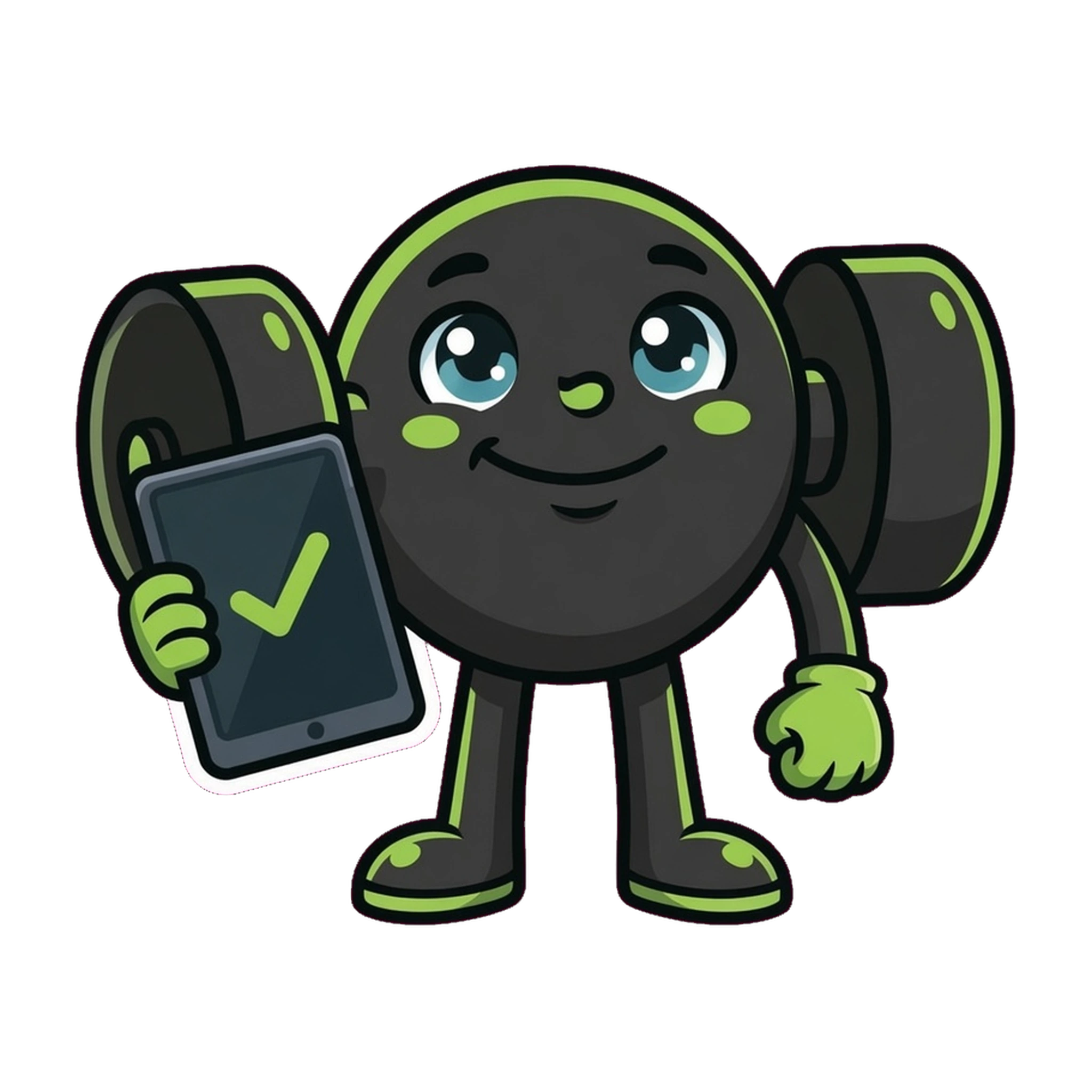 Bud showing a completed check-in on a phone